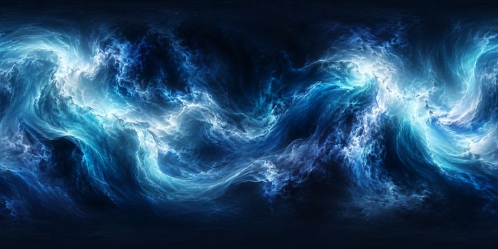 Glacial Cosmos sky scene
