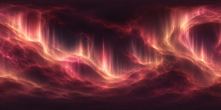 Roseglass Aurora sky scene